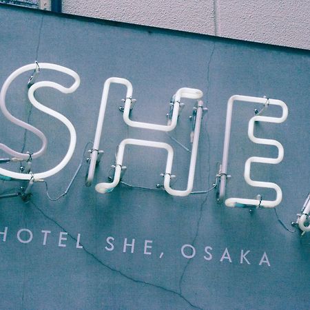 Hotel She, Osaka Exterior foto